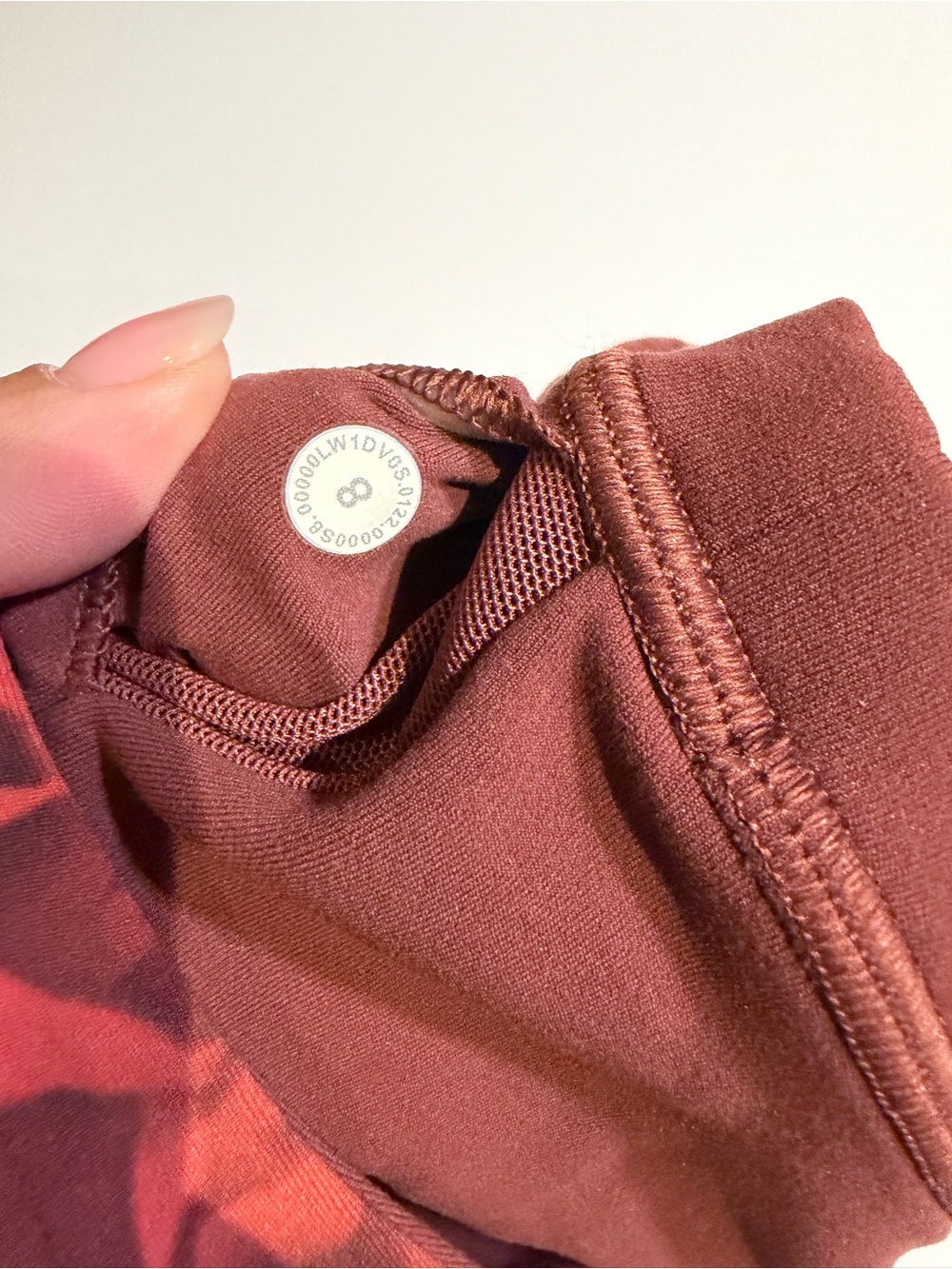 Lululemon Align Red Patterned Tank - Picture 4 of 5